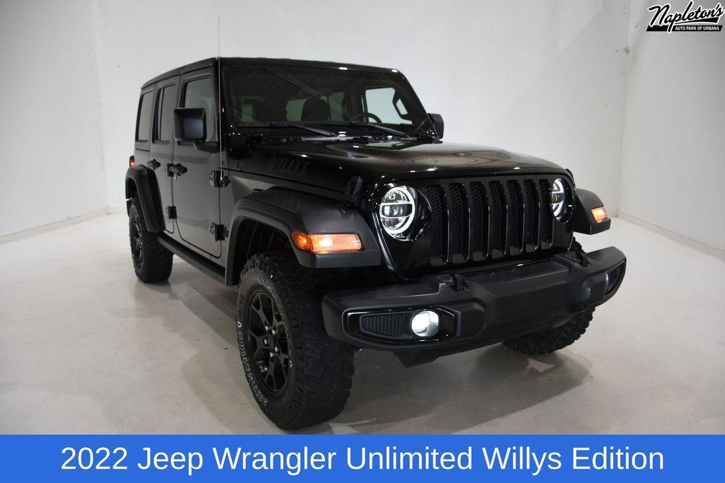 2022 Jeep Wrangler Willys — SUV — 33,361 mi — Urbana, IL