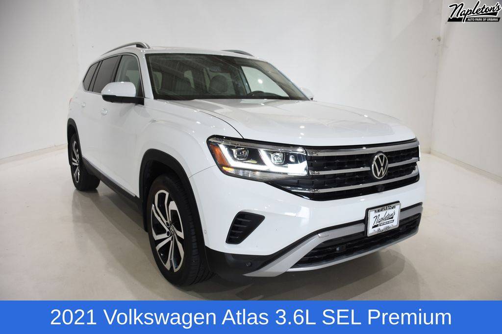 2021 Volkswagen Atlas SEL Premium — SUV — 55,015 mi — Urbana, IL