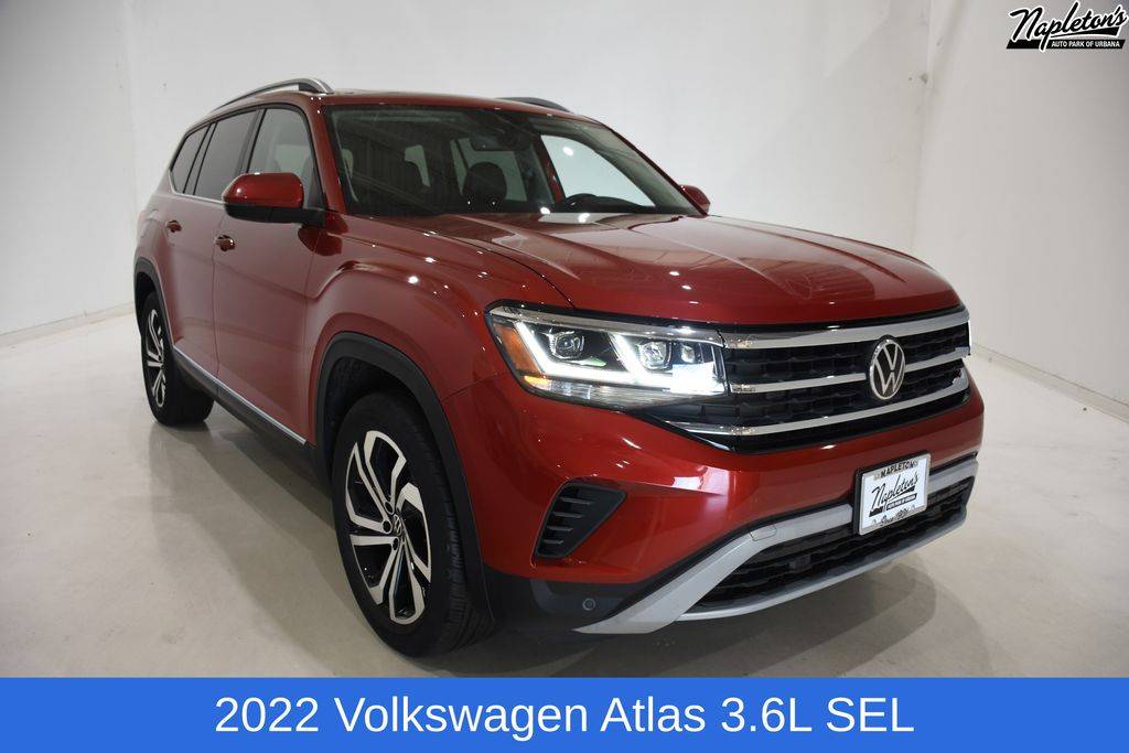 2022 Volkswagen Atlas SEL — SUV — 32,429 mi — Urbana, IL