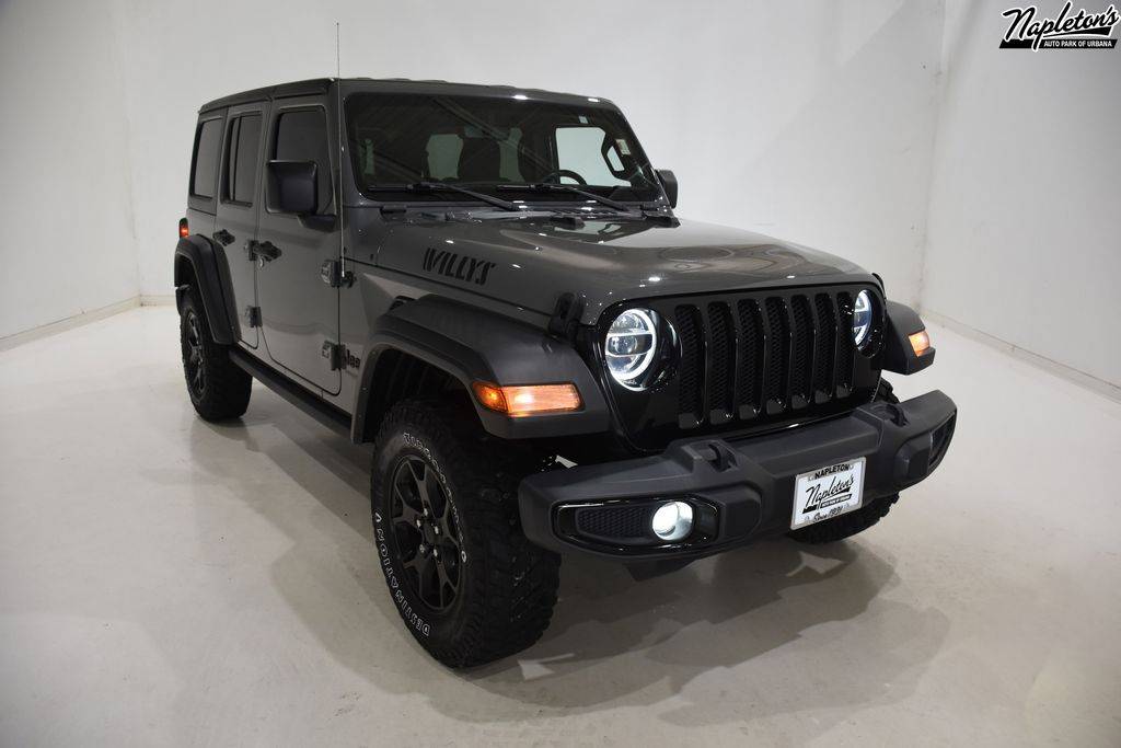 2022 Jeep Wrangler Willys — SUV — 38,274 mi — Urbana, IL
