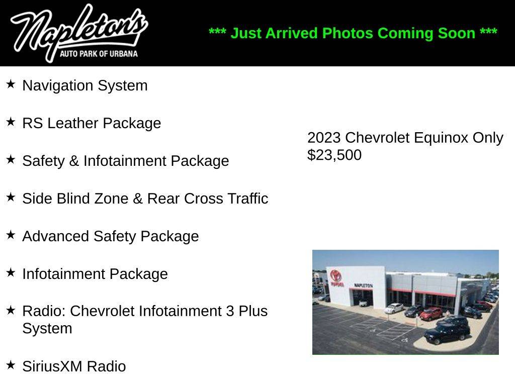 2023 Chevrolet Equinox RS — SUV — 40,721 mi — Urbana, IL