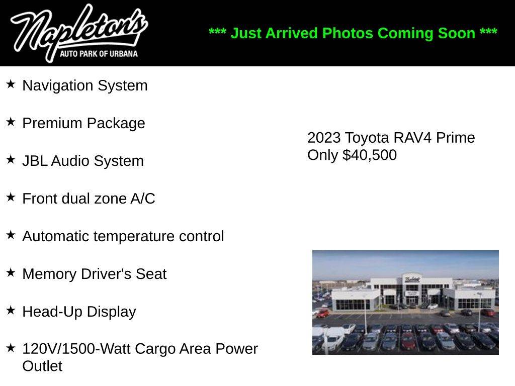 2023 Toyota RAV4 Prime XSE — SUV — 42,627 mi — Urbana, IL