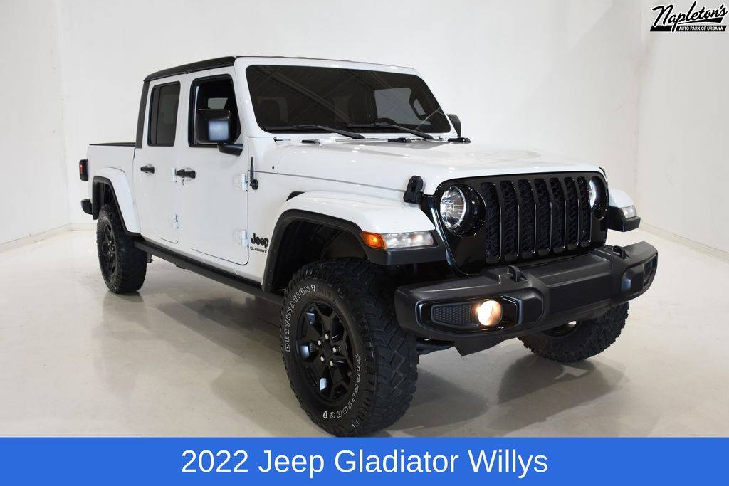2022 Jeep Gladiator Willys — Pickup Truck — 56,041 mi — Urbana, IL