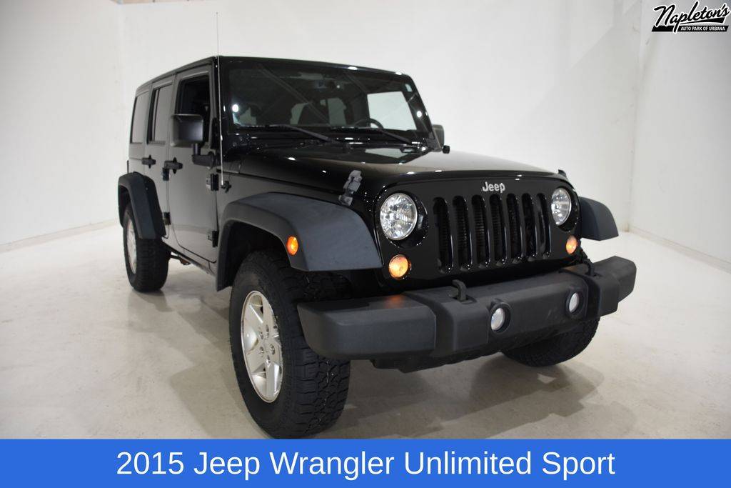 2015 Jeep Wrangler Sport — SUV — 53,015 mi — Urbana, IL