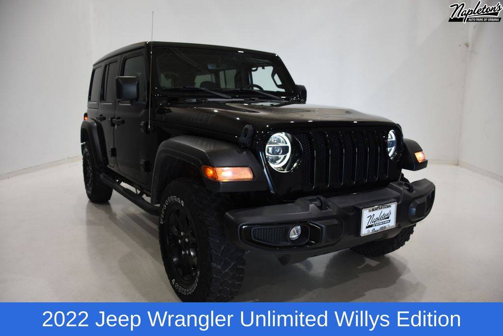 2022 Jeep Wrangler Willys — SUV — 17,810 mi — Urbana, IL