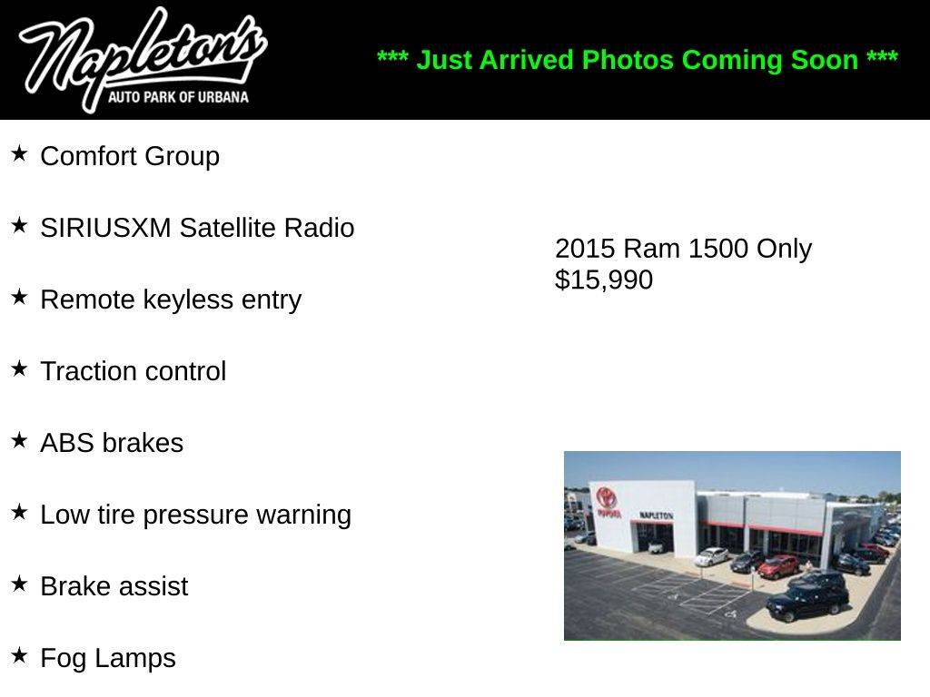 2015 Ram 1500 Outdoorsman — Pickup Truck — 147,560 mi — Urbana, IL