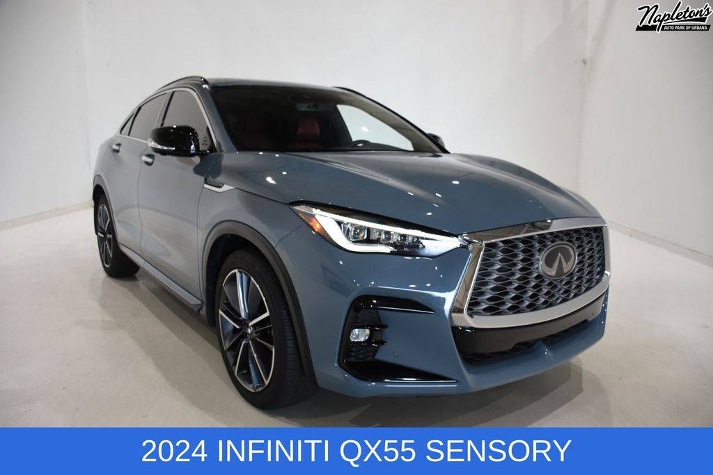 2024 INFINITI QX55 SENSORY — SUV — 4,791 mi — Urbana, IL
