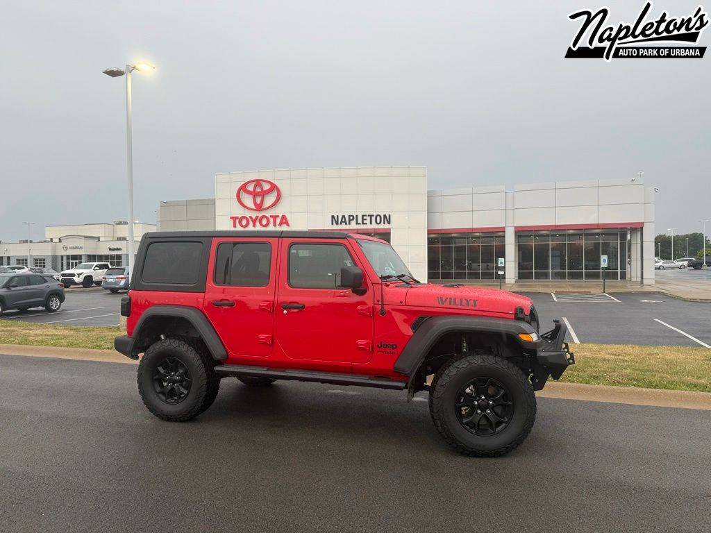 2022 Jeep Wrangler Willys — SUV — 19,796 mi — Urbana, IL