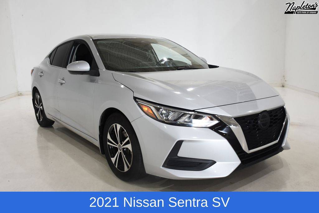 2021 Nissan Sentra SV — Sedan — 73,443 mi — Urbana, IL