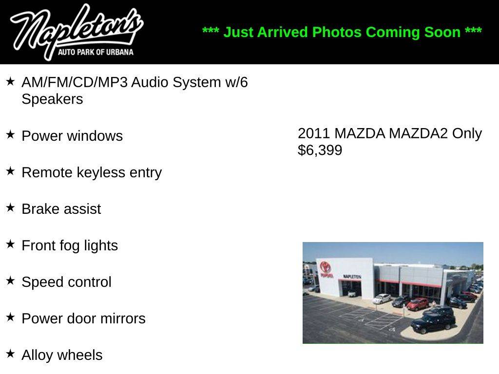 2011 Mazda Mazda2 Touring — Hatchback — 102,000 mi — Urbana, IL