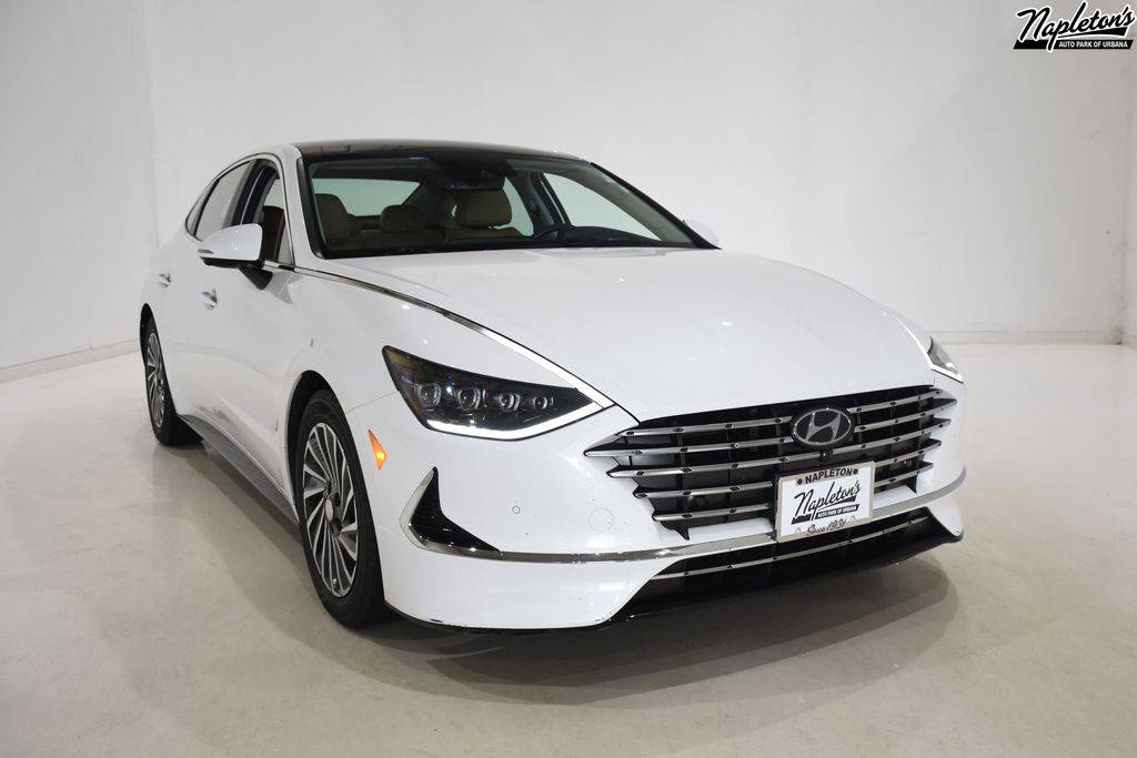 2021 Hyundai Sonata Hybrid Limited — Sedan — 75,162 mi — Urbana, IL