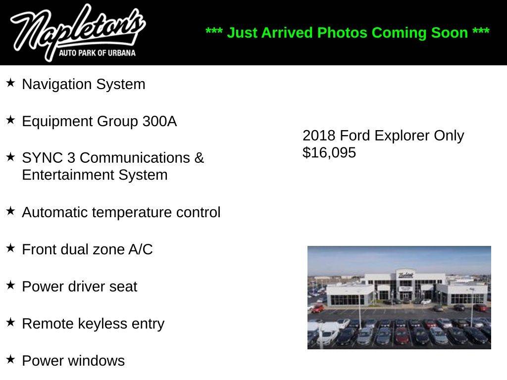 2018 Ford Explorer Limited — SUV — 145,927 mi — Urbana, IL