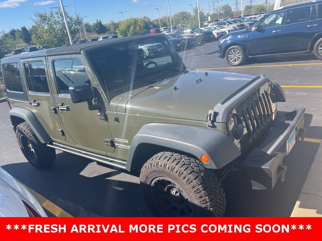 2015 Jeep Wrangler Sport — SUV — 63,507 mi — Elmhurst, IL