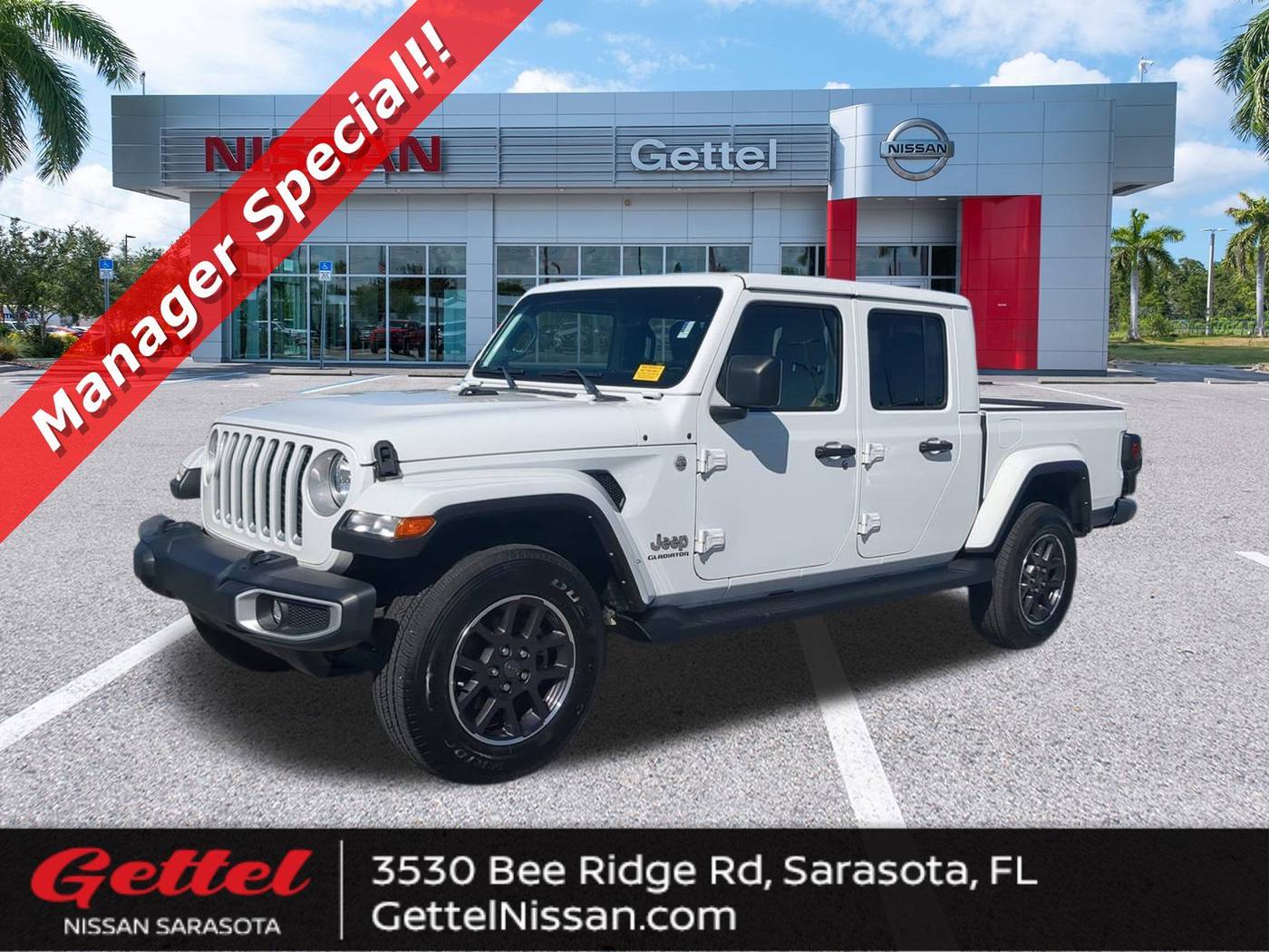 2022 Jeep Gladiator Overland — Pickup Truck — 40,635 mi — Sarasota, FL