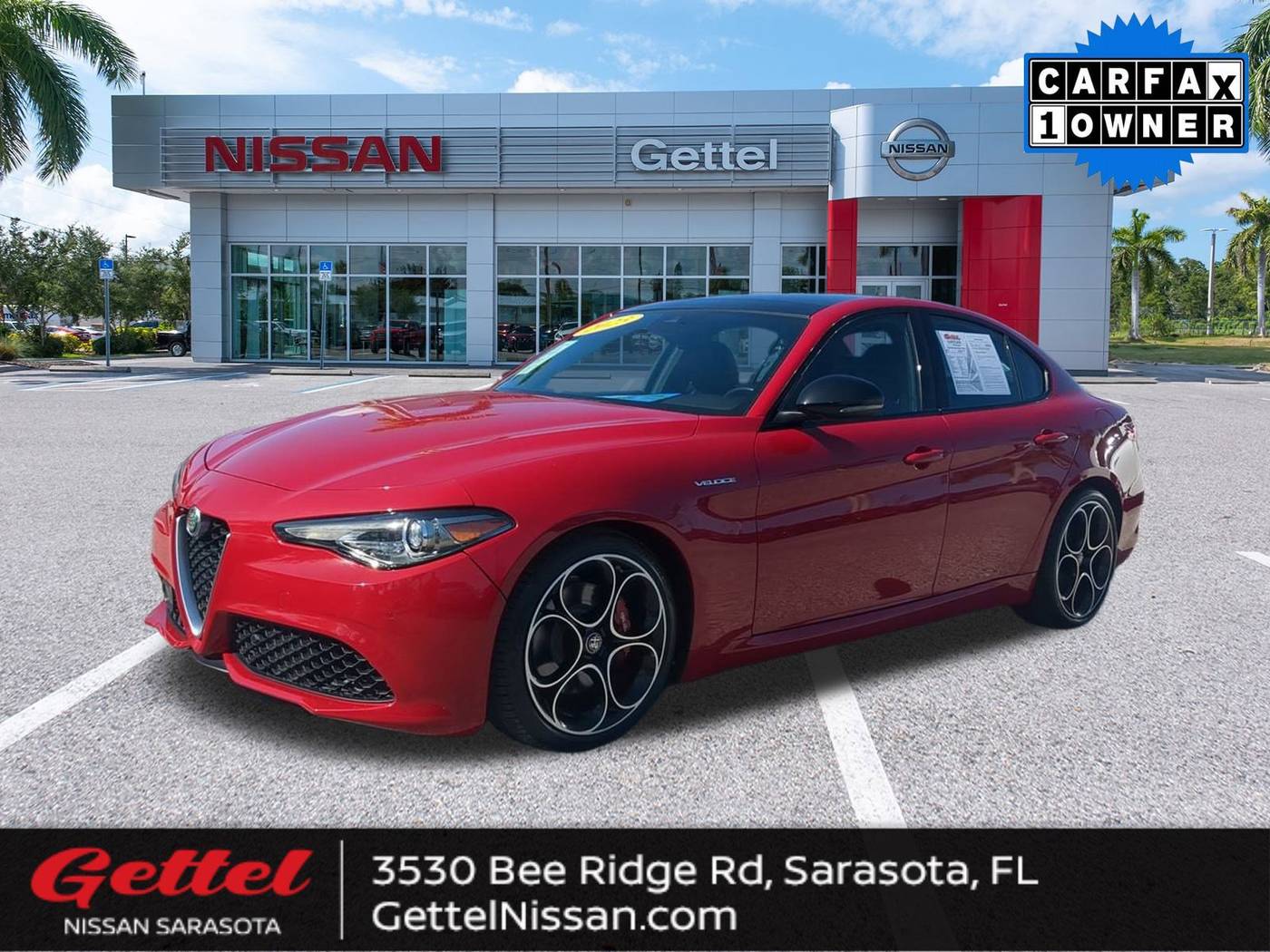 2023 Alfa Romeo Giulia Veloce — Sedan — 25,562 mi — Sarasota, FL