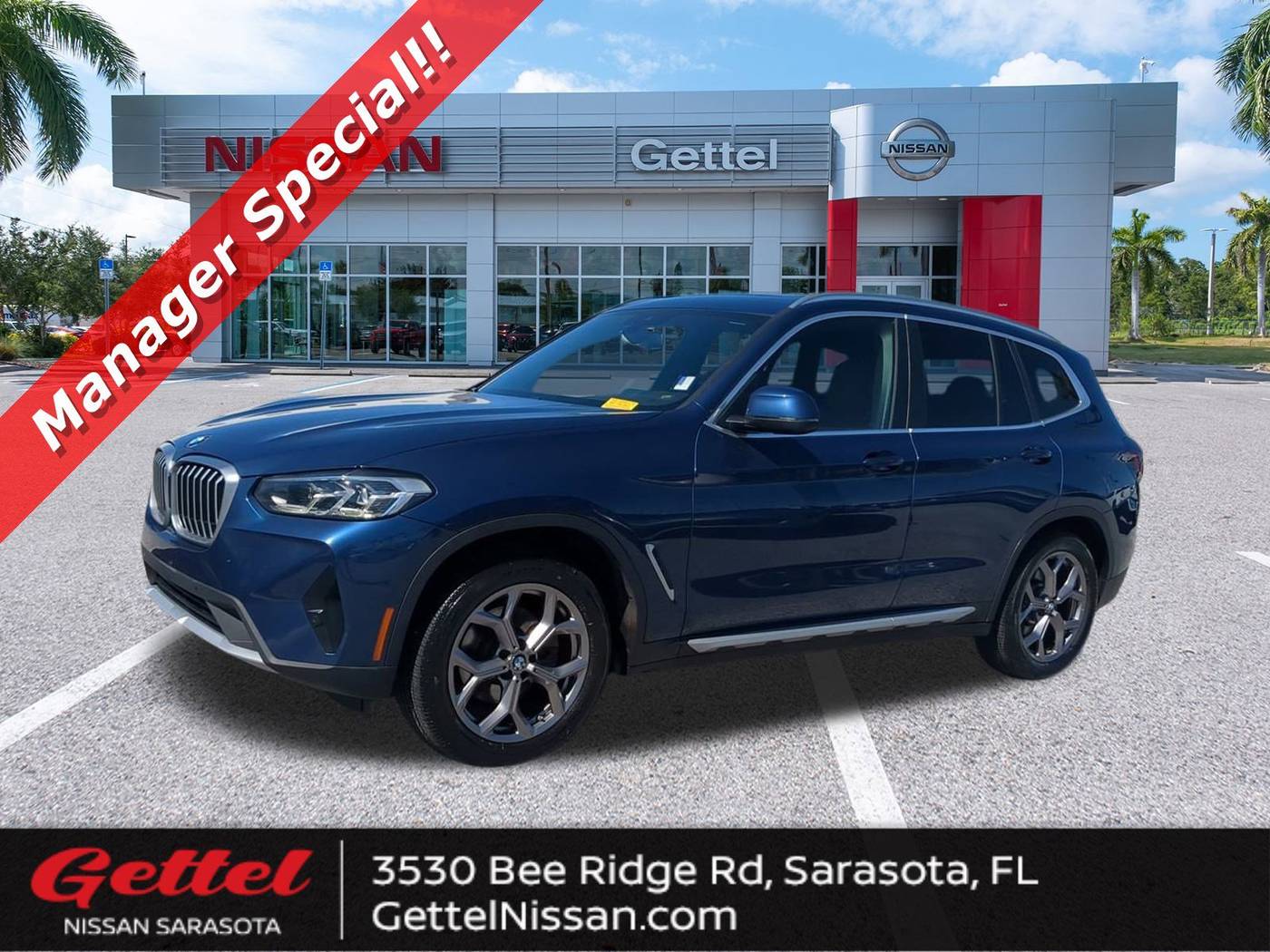2022 BMW X3 30i — SUV — 41,552 mi — Sarasota, FL