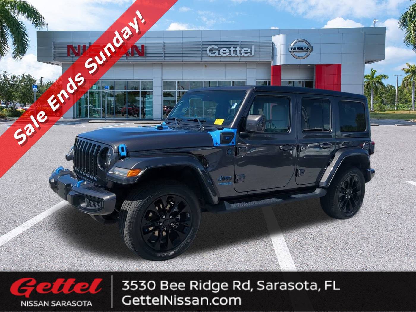 2021 Jeep Wrangler Sahara High Altitude 4xe — SUV — 21,019 mi — Sarasota, FL