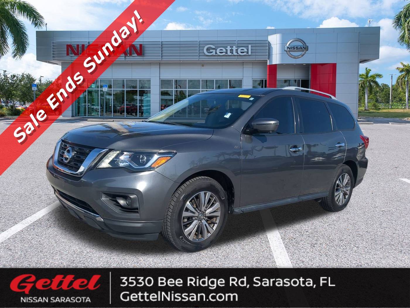 2019 Nissan Pathfinder SL — SUV — 75,294 mi — Sarasota, FL