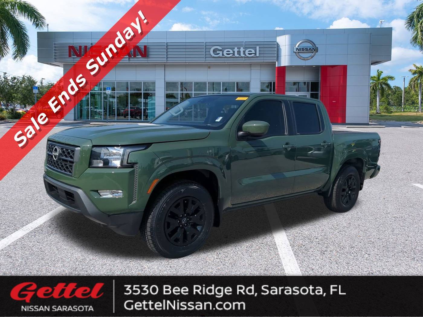 2023 Nissan Frontier SV — Pickup Truck — 17,496 mi — Sarasota, FL