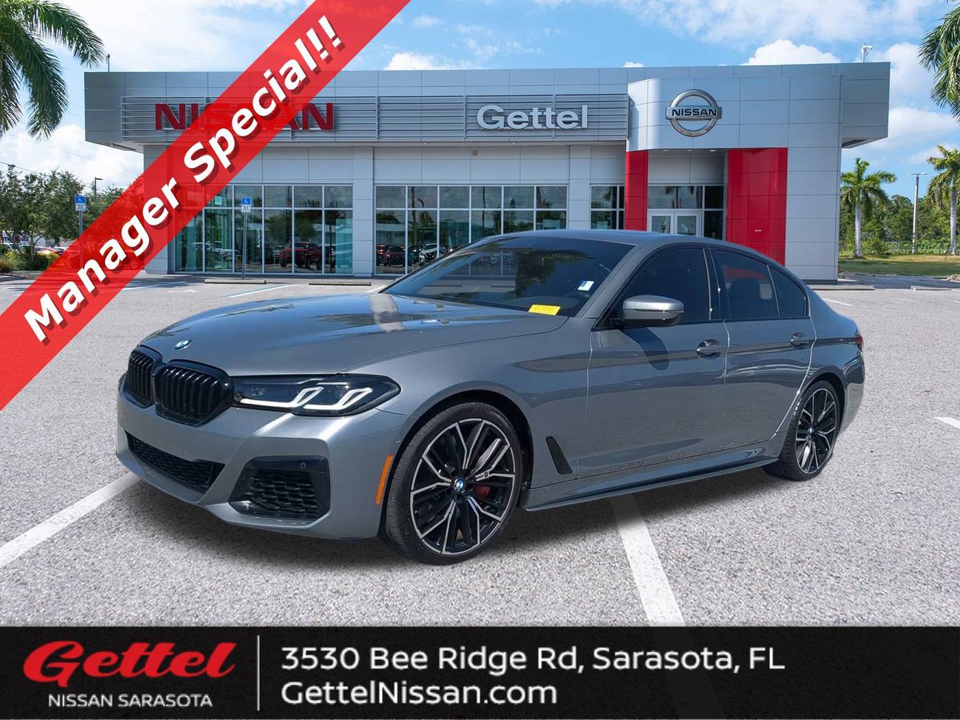 2023 BMW 5 Series 540i — Sedan — 15,452 mi — Sarasota, FL