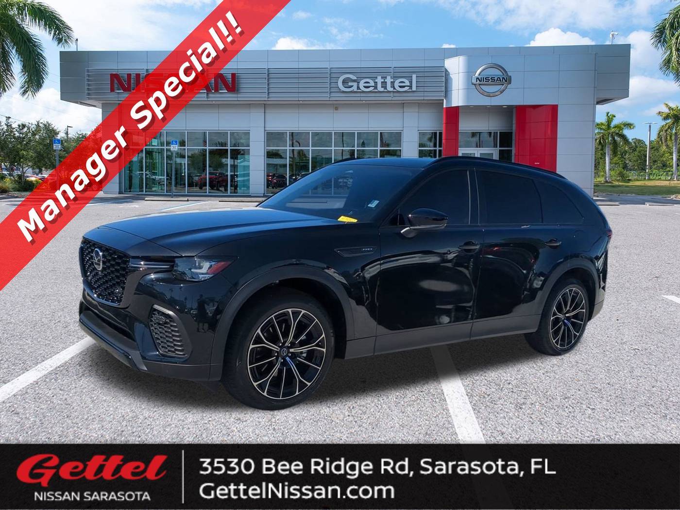 2025 Mazda CX-70 Plug-In Hybrid Premium — SUV — 3,165 mi — Sarasota, FL