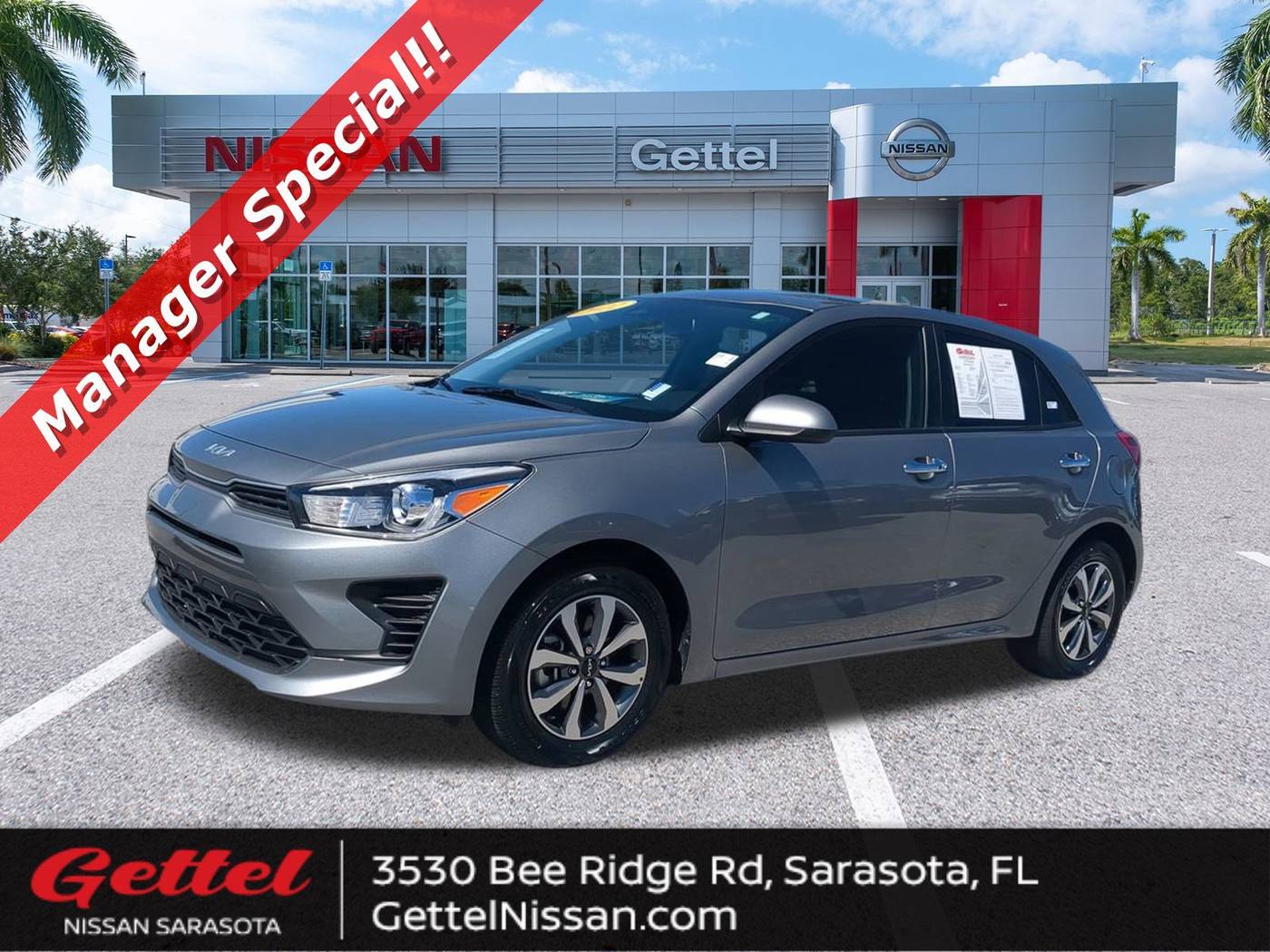 2022 Kia Rio S — Hatchback — 38,947 mi — Sarasota, FL