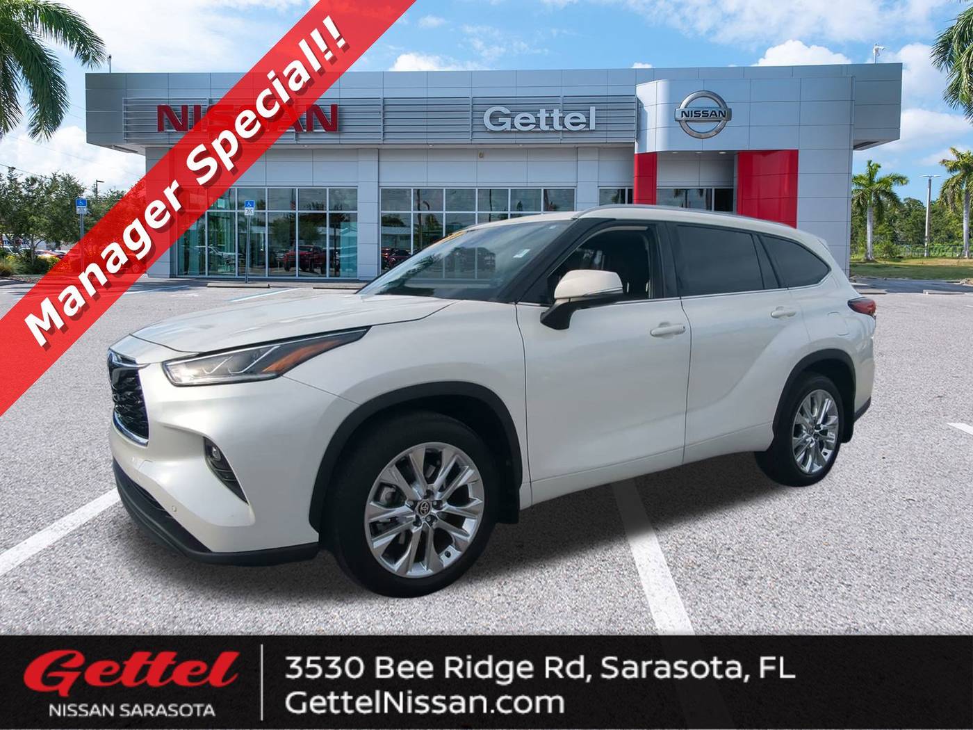 2020 Toyota Highlander Limited — SUV — 56,098 mi — Sarasota, FL