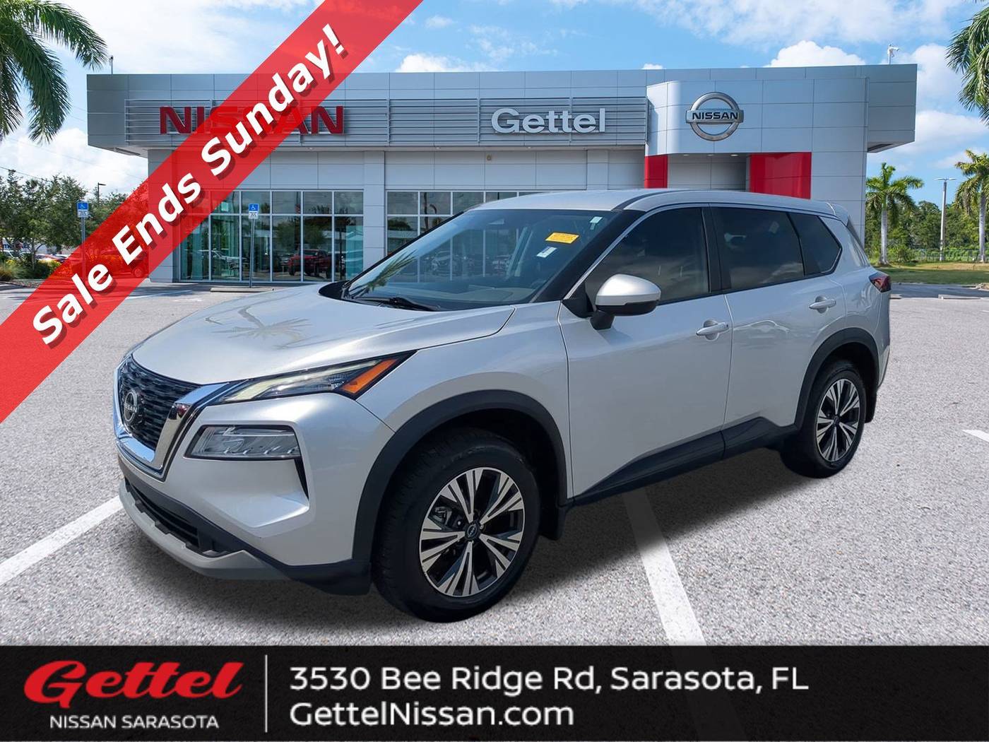 2022 Nissan Rogue SV — SUV — 42,954 mi — Sarasota, FL