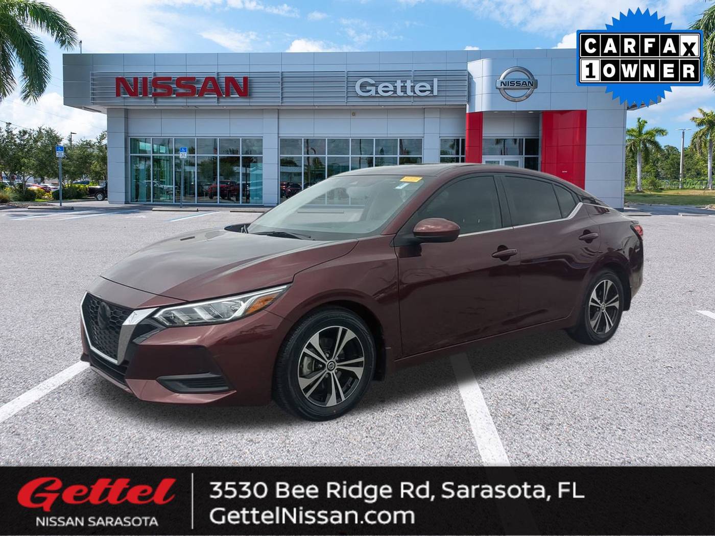 2022 Nissan Sentra SV — Sedan — 24,996 mi — Sarasota, FL