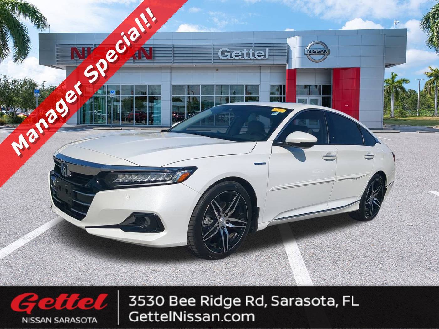 2022 Honda Accord Hybrid Touring — Sedan — 51,697 mi — Sarasota, FL