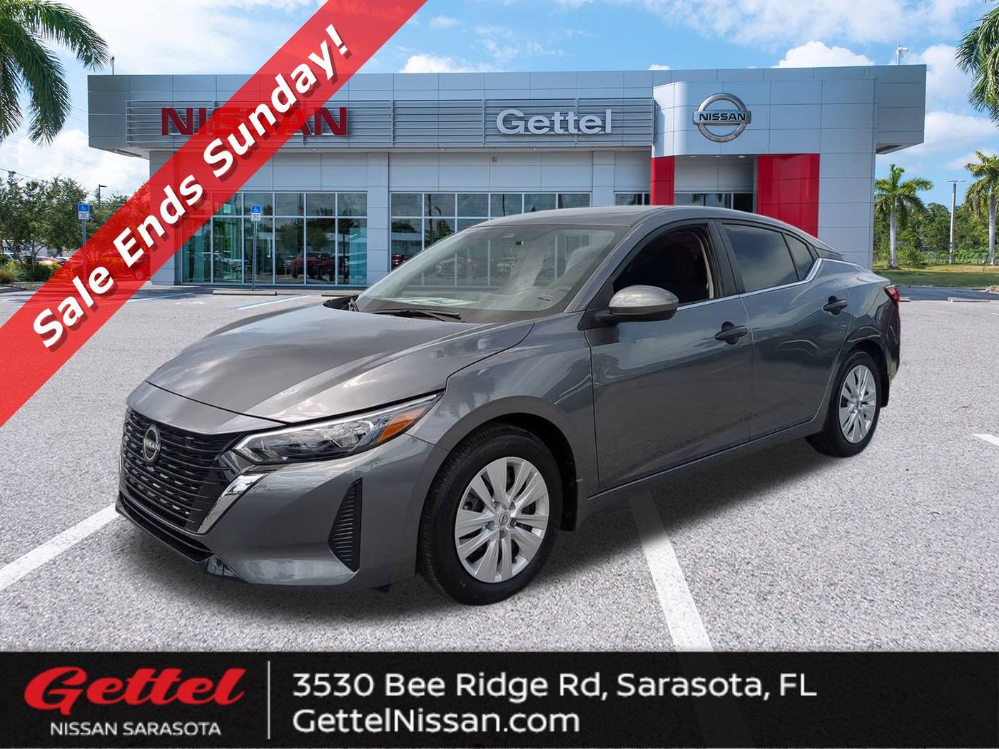 2024 Nissan Sentra S — Sedan — 6,860 mi — Sarasota, FL
