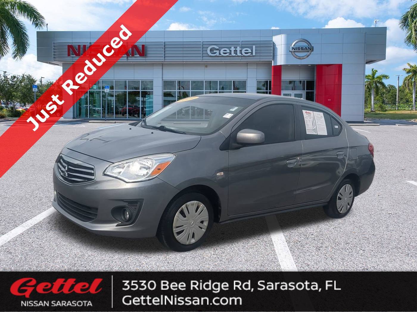 2019 Mitsubishi Mirage ES — Sedan — 37,558 mi — Sarasota, FL