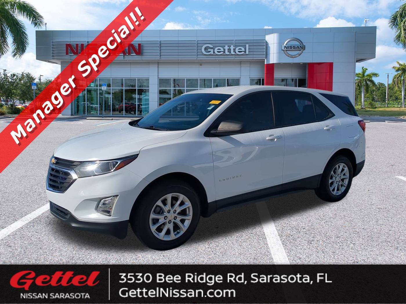 2018 Chevrolet Equinox LS — SUV — 75,686 mi — Sarasota, FL