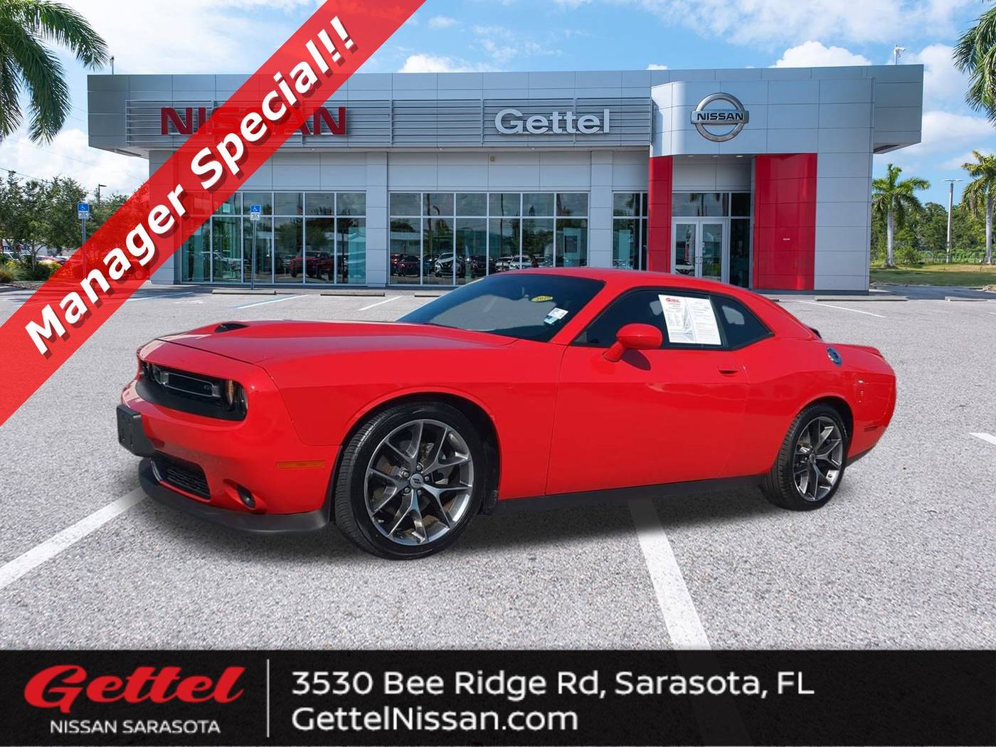 2022 Dodge Challenger GT — Coupe — 48,481 mi — Sarasota, FL