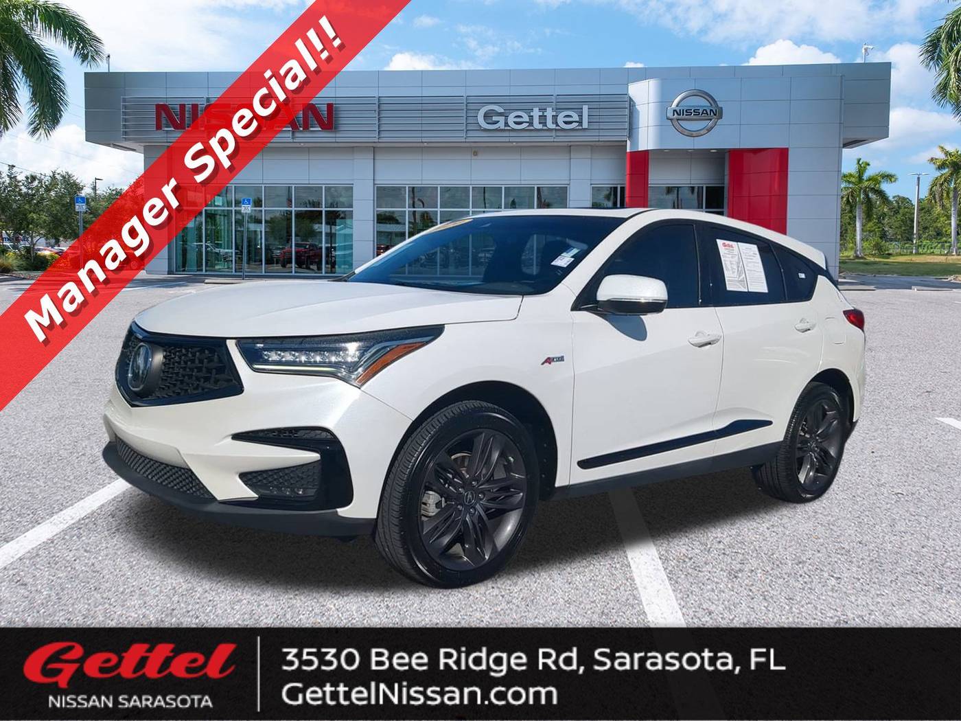 2020 Acura RDX A-Spec Package — SUV — 74,458 mi — Sarasota, FL