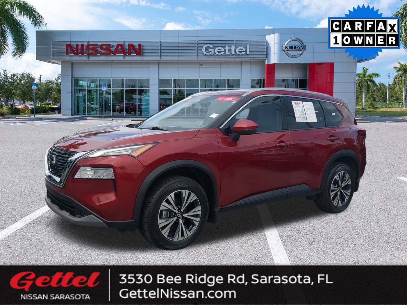 2021 Nissan Rogue SV — SUV — 50,029 mi — Sarasota, FL