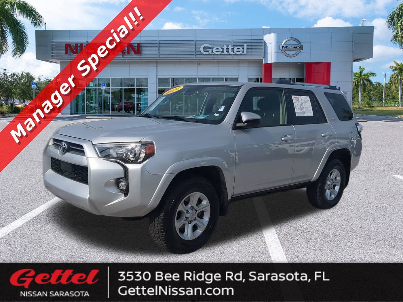2024 Toyota 4Runner SR5 — SUV — 27,680 mi — Sarasota, FL