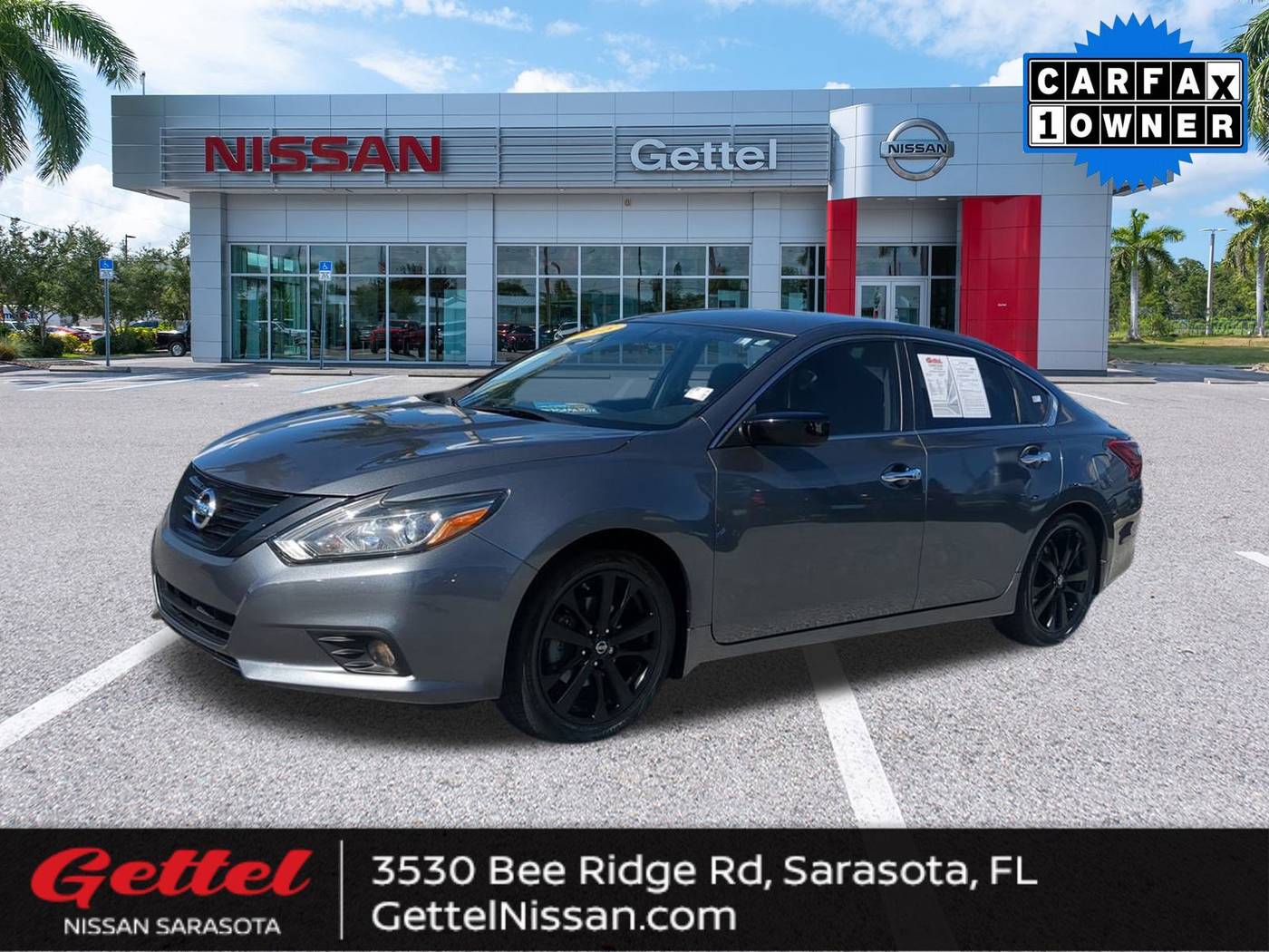 2018 Nissan Altima 2.5 SR — Sedan — 74,380 mi — Sarasota, FL