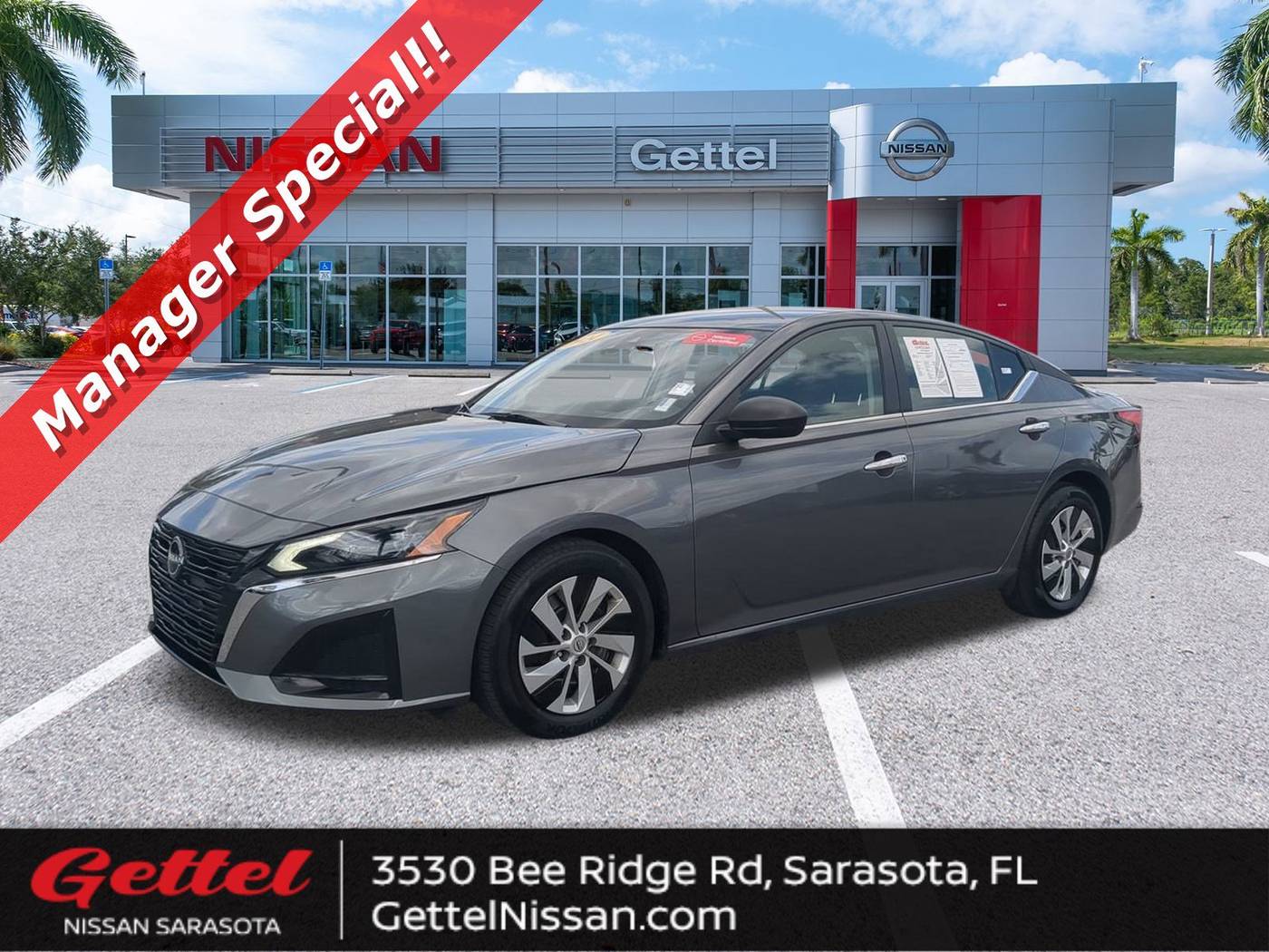 2024 Nissan Altima S — Sedan — 22,585 mi — Sarasota, FL