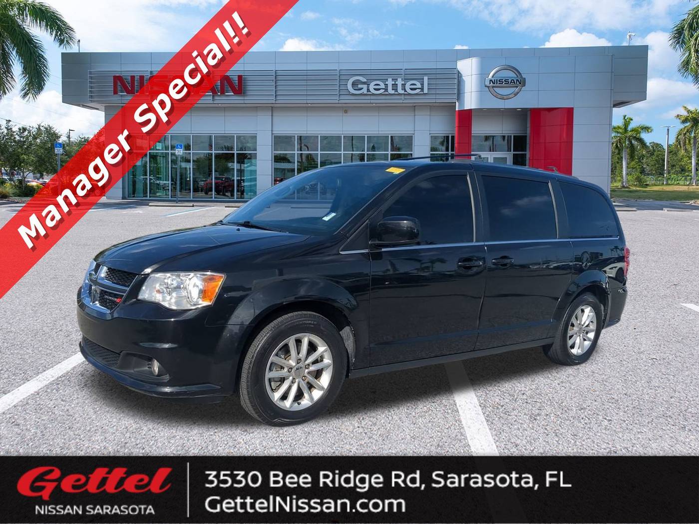 2019 Dodge Grand Caravan SXT — Minivan — 96,290 mi — Sarasota, FL