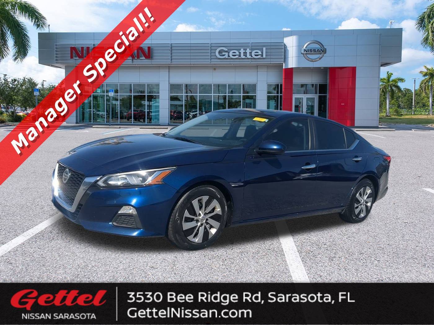 2020 Nissan Altima S — Sedan — 115,044 mi — Sarasota, FL