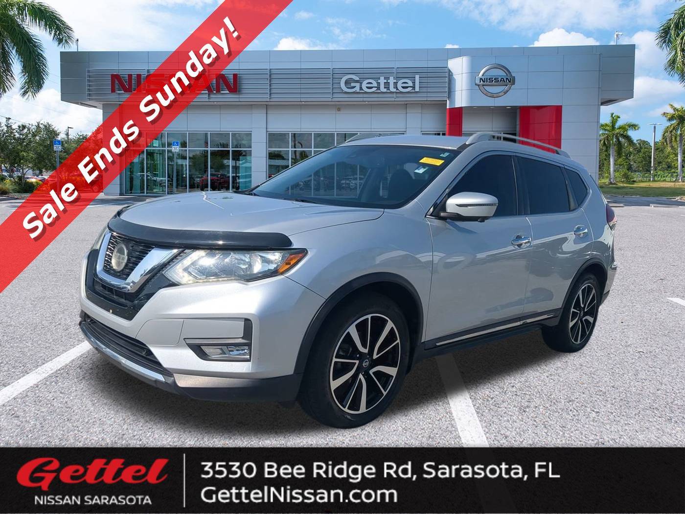 2019 Nissan Rogue SL — SUV — 92,838 mi — Sarasota, FL