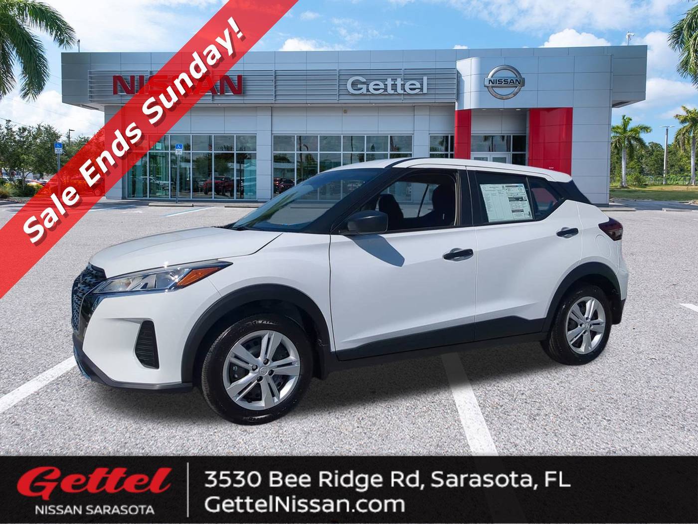 2024 Nissan Kicks S — SUV — 4,501 mi — Sarasota, FL