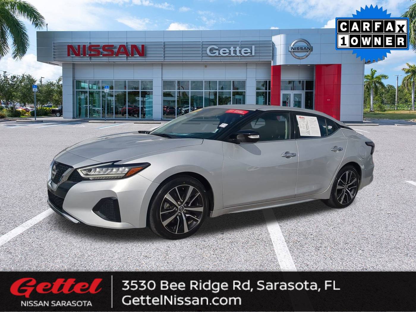 2023 Nissan Maxima SV — Sedan — 43,694 mi — Sarasota, FL