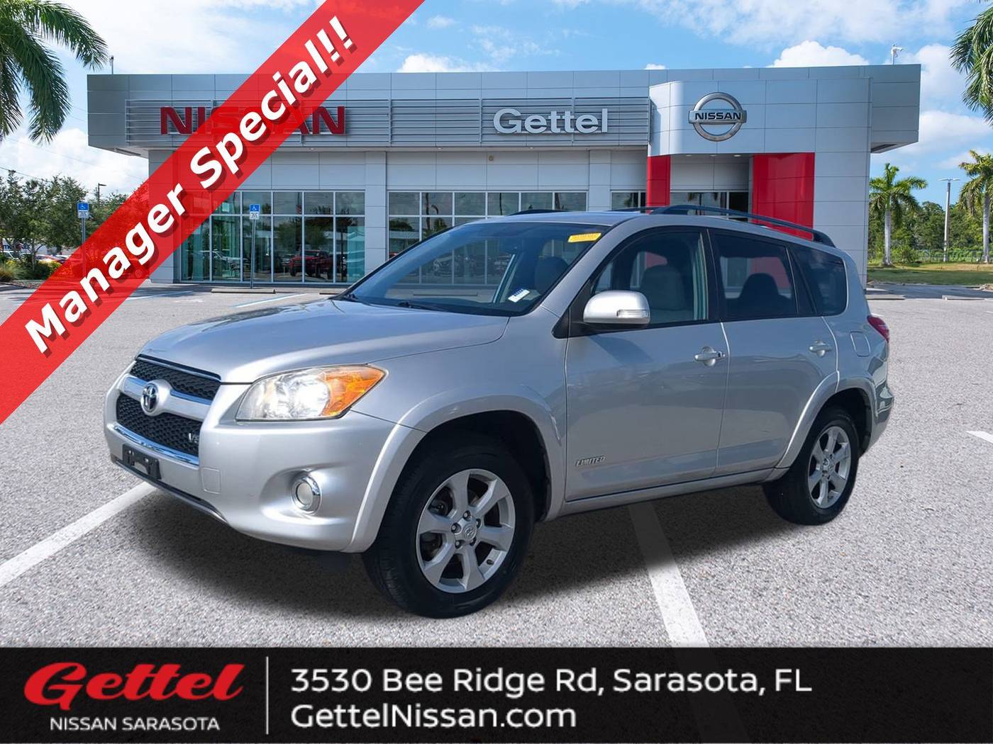 2011 Toyota RAV4 Limited V6 — SUV — 140,289 mi — Sarasota, FL