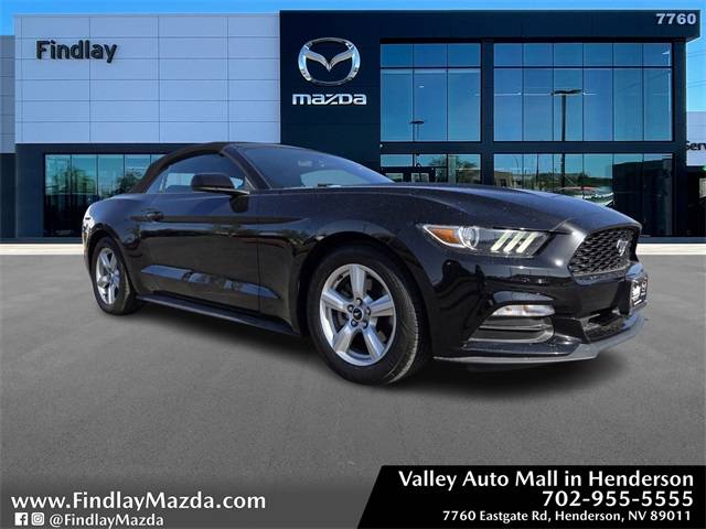 2015 Ford Mustang V6 — Convertible — 25,996 mi — Henderson, NV
