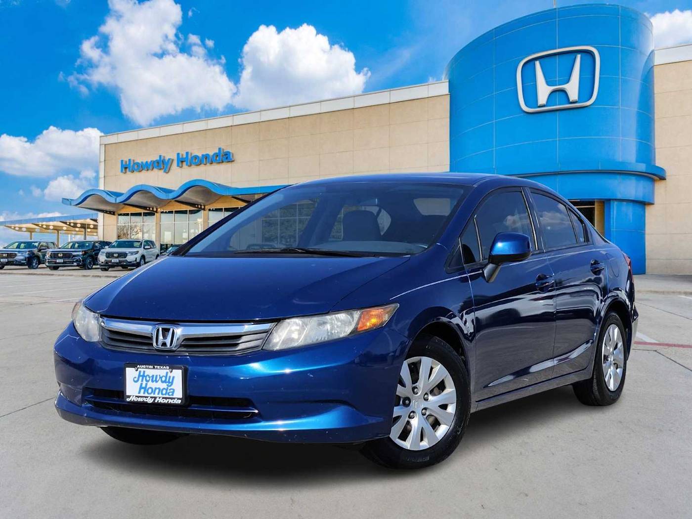 2012 Honda Civic LX — Sedan — 186,071 mi — Austin, TX