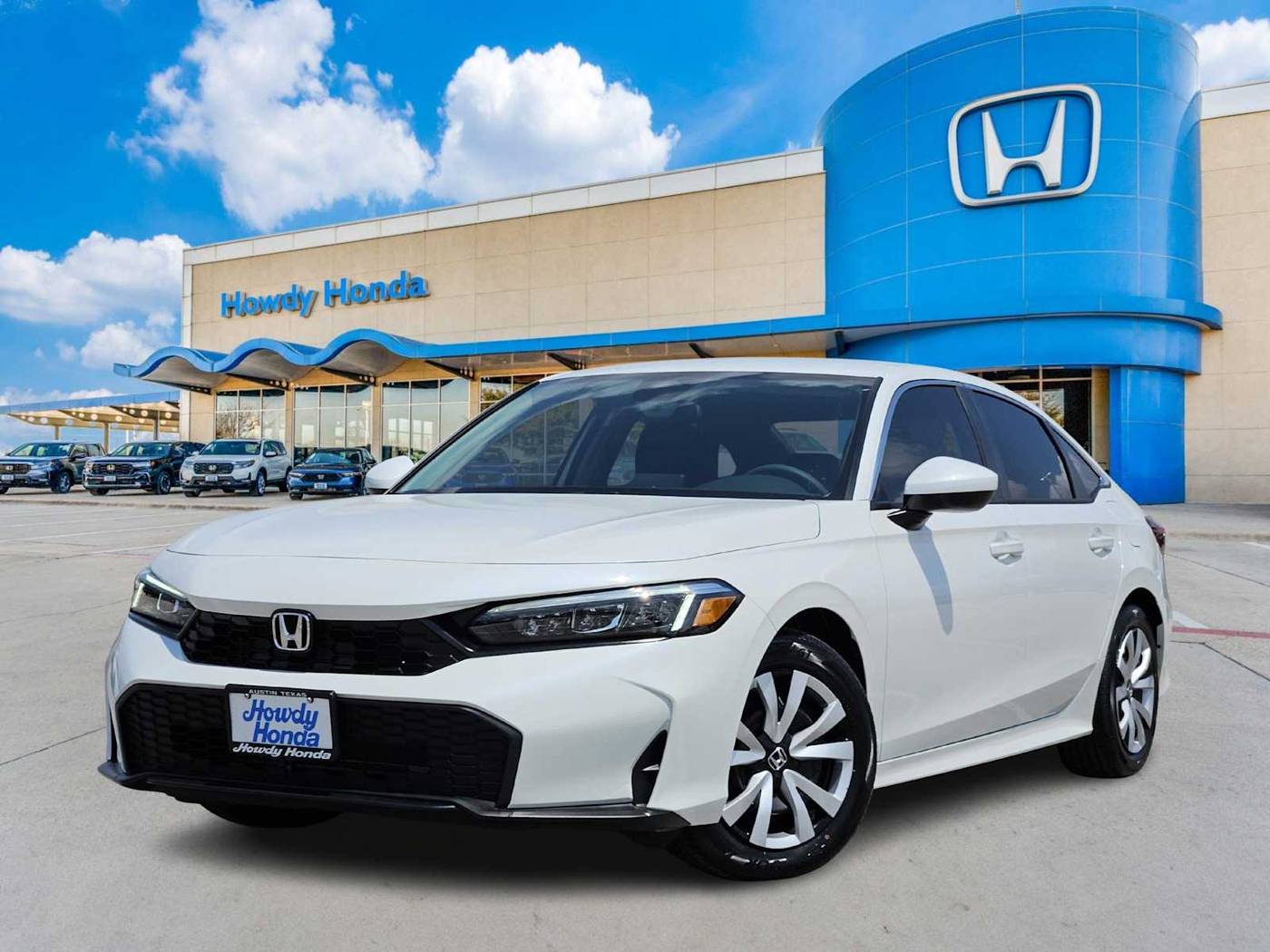 2025 Honda Civic LX — Sedan — 667 mi — Austin, TX