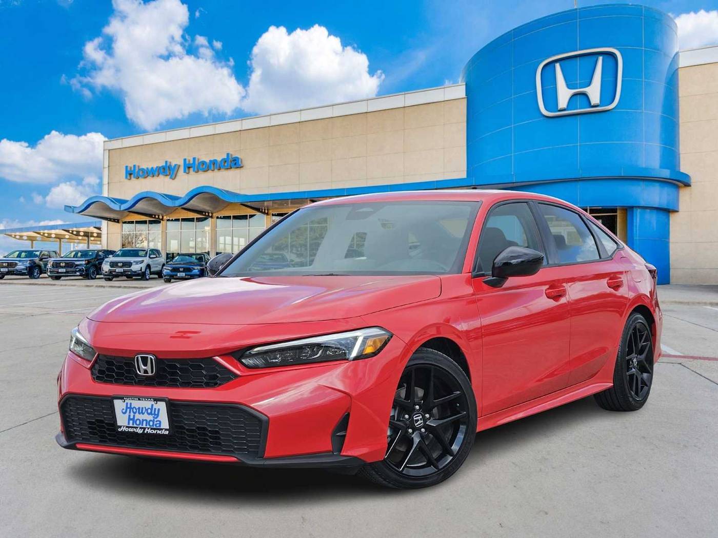 2025 Honda Civic Hybrid Sport — Sedan — 3,296 mi — Austin, TX