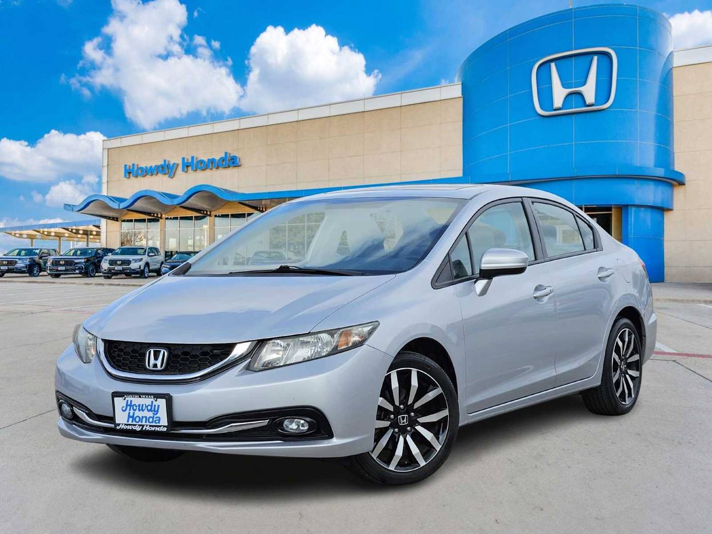 2015 Honda Civic EX-L — Sedan — 55,008 mi — Austin, TX